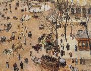 French Grand Theater Square, Camille Pissarro